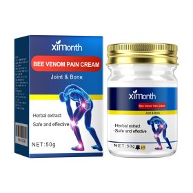 Ximonth Bee Venom Joint Care Cream, Relieve Lumbar Knee Muscle Pain Joint Care Cream