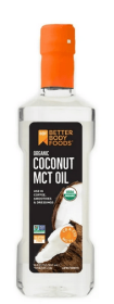 BetterBody Foods MCT oil 100% concentrated MCTs 500ml