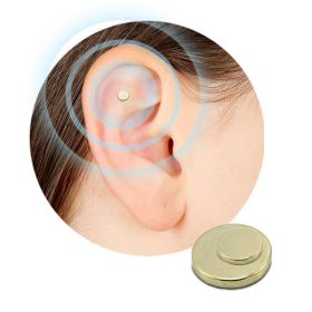 Quit Smoking Magnet Earrings Zerosmoke Auricular Therapy Magnet (Option: Opp)