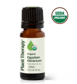 Geranium Egyptian Organic Essential Oil (size: 10 mL)