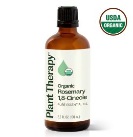 Rosemary 1,8-Cineole Organic Essential Oil (size: 100 mL)