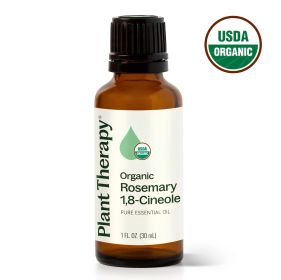 Rosemary 1,8-Cineole Organic Essential Oil (size: 30 mL)