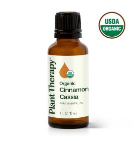 Cinnamon Cassia Organic Essential Oil (size: 10 mL)