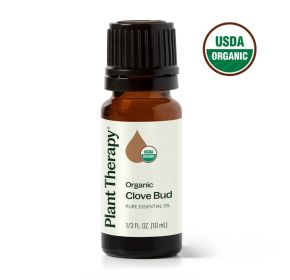 Clove Bud Organic Essential Oil (size: 10 mL)