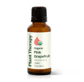 Grapefruit Pink Organic Essential Oil (size: 30 mL)