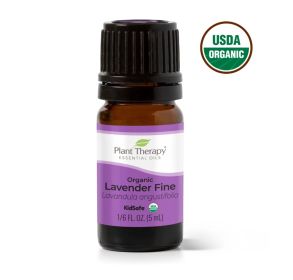 Lavender Fine Organic Essential Oil (size: 5 mL)