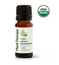 Lemon Eucalyptus Organic Essential Oil (size: 10 mL)