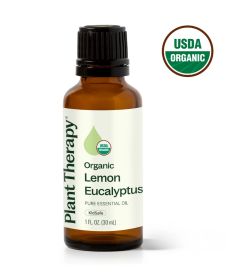Lemon Eucalyptus Organic Essential Oil (size: 30 mL)