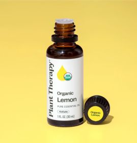 Organic Lemon Essential Oil (size: 30 mL)