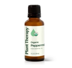 Peppermint Organic Essential Oil (size: 30 mL)